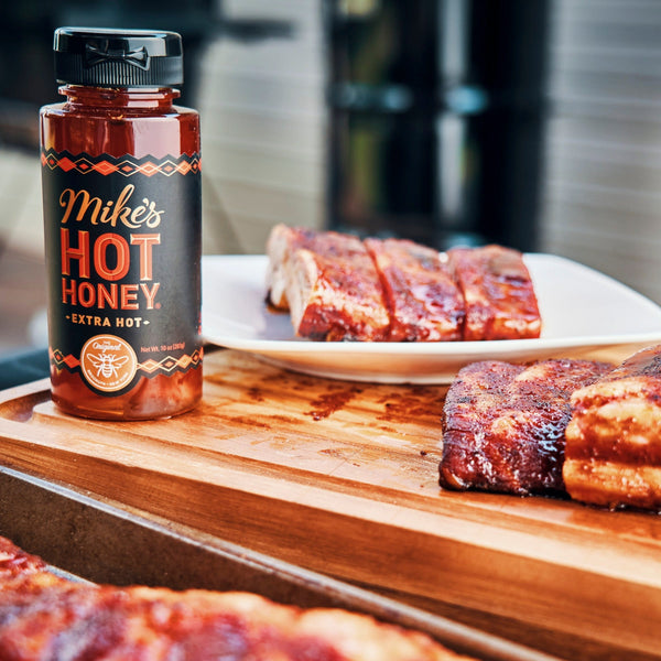 Extra Hot Honey Glazed Ribs