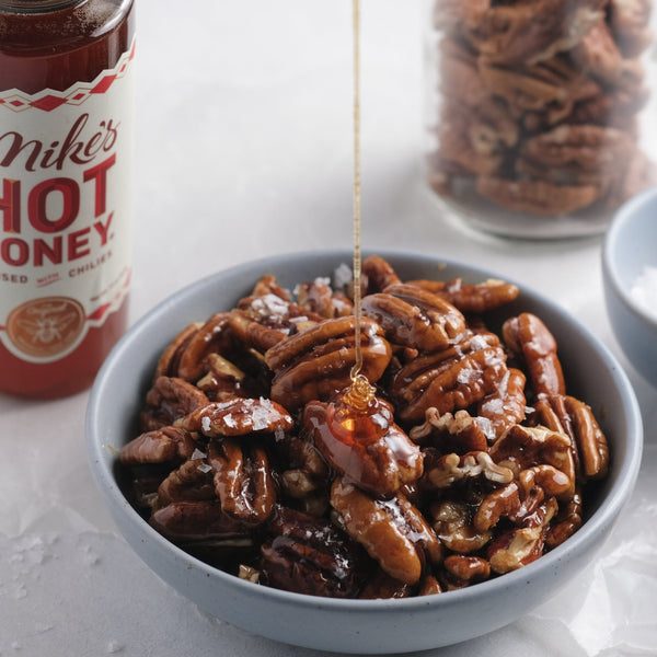 Hot Honey Roasted Pecans Recipe