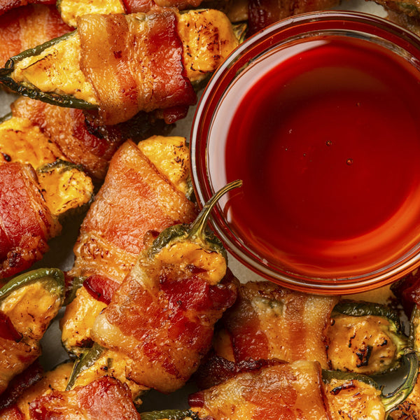 Smithfield Mike's Hot Honey Bacon Jalapeño Poppers Recipe