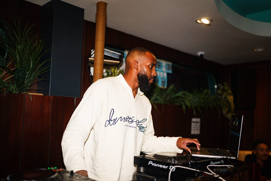 The DJ at the first B-EATS event in New York City