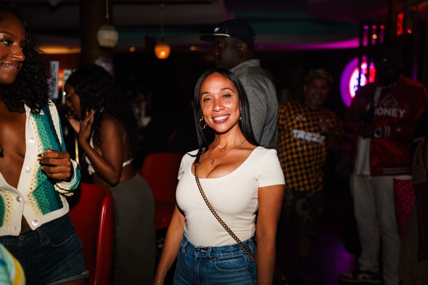 A guest at the first B-EATS event in New York City