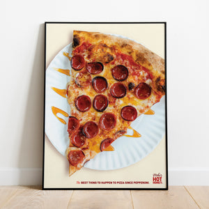 Mike's Hot Honey Pizza Poster