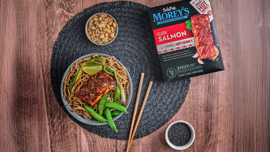 Morey's New Wild Blackened Salmon With Mike's Hot Honey Drizzle Is The Kick You've Been Craving