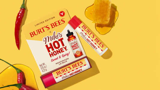 Burt's Bees And Mike's Hot Honey® Turn Up The Heat With Limited-Edition Lip Balm Collab