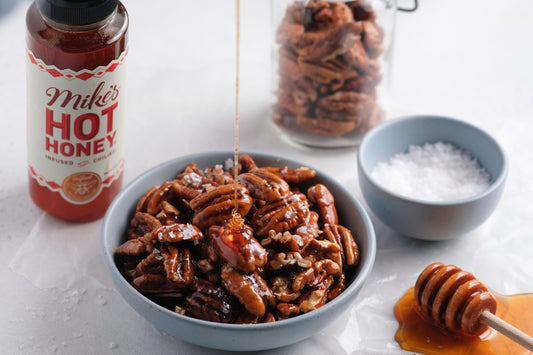 honey glazed pecans