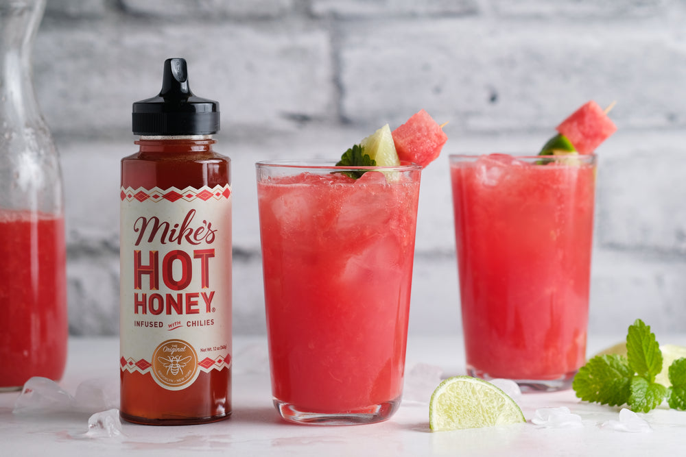 Mike's Hot Honey Watermelon Mule Recipe