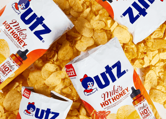 UTZ X Mike's Hot Honey Is Launching A New Swicy Line Of Pretzels