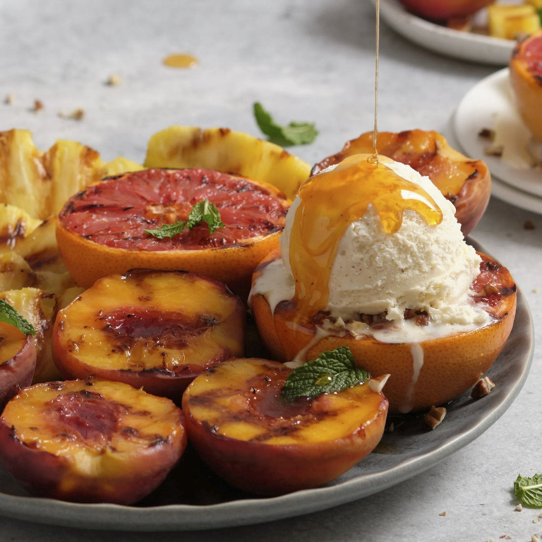 Grilled Summer Fruit