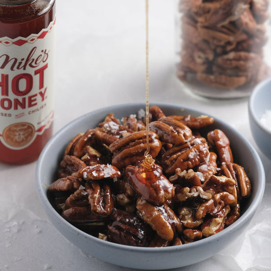 Hot Honey Roasted Pecans Recipe