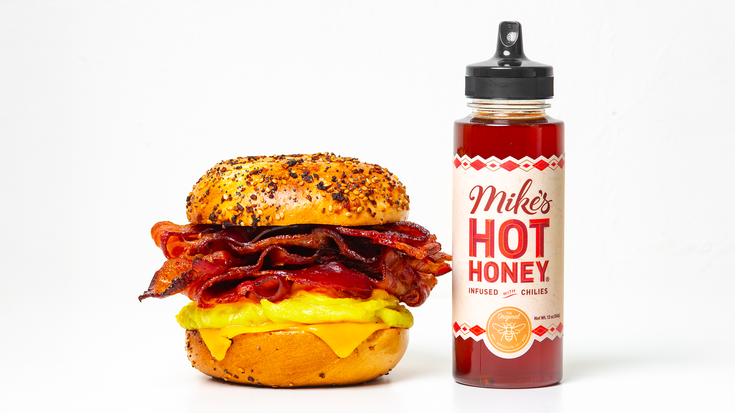 Smithfield Mike's Hot Honey Bacon Egg And Cheese Sandwich