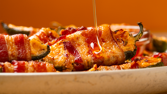 Smithfield Mike's Hot Honey Bacon Jalapeño Poppers Recipe