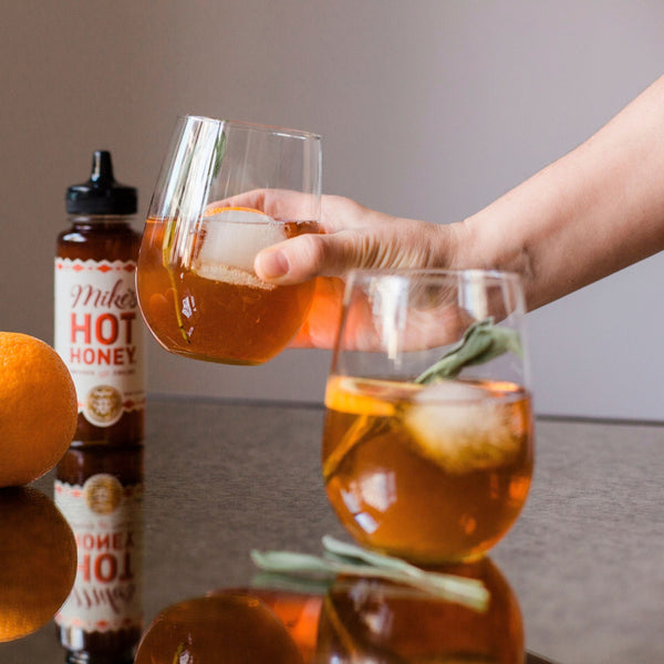 Mike’s Hot Honey Sage Bourbon Cocktail