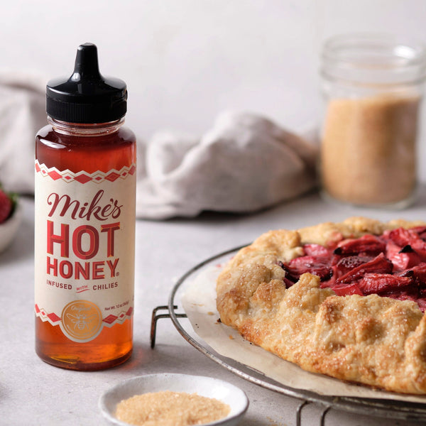 Strawberry & Rhubarb Galette