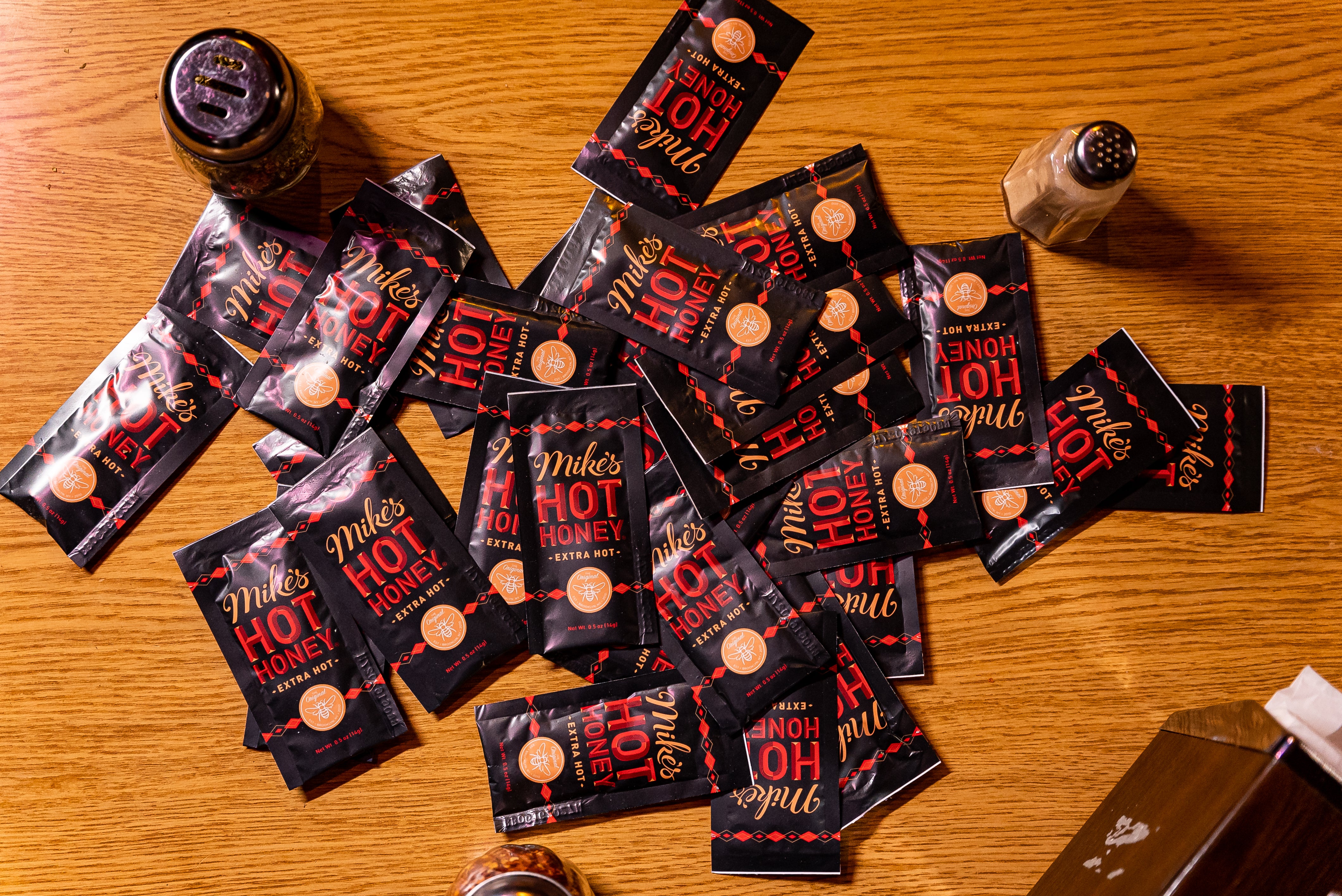 Individual Extra Hot Honey Packets 0.5 oz – Mike's Hot Honey