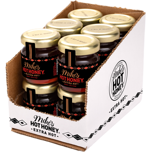 NEW Mike's Hot Honey EXTRA HOT 1.55oz Mini Jar (12ct)