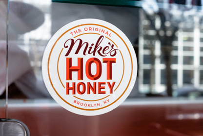 Mike's Hot Honey Static Cling Logo