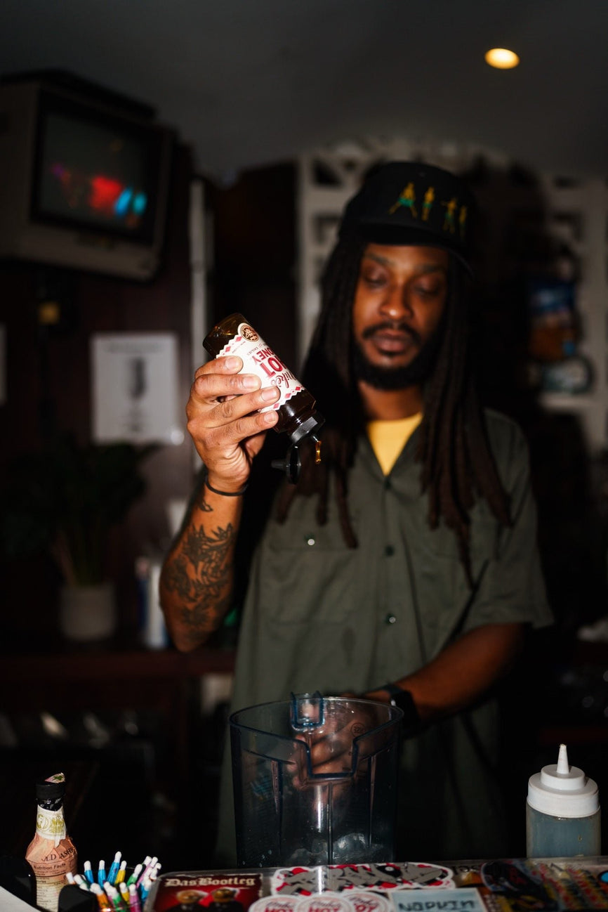 A guest at the first B-EATS event in New York City