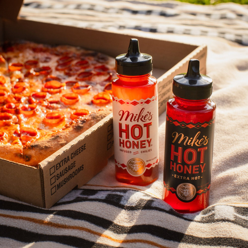 extra hot honey on pizza