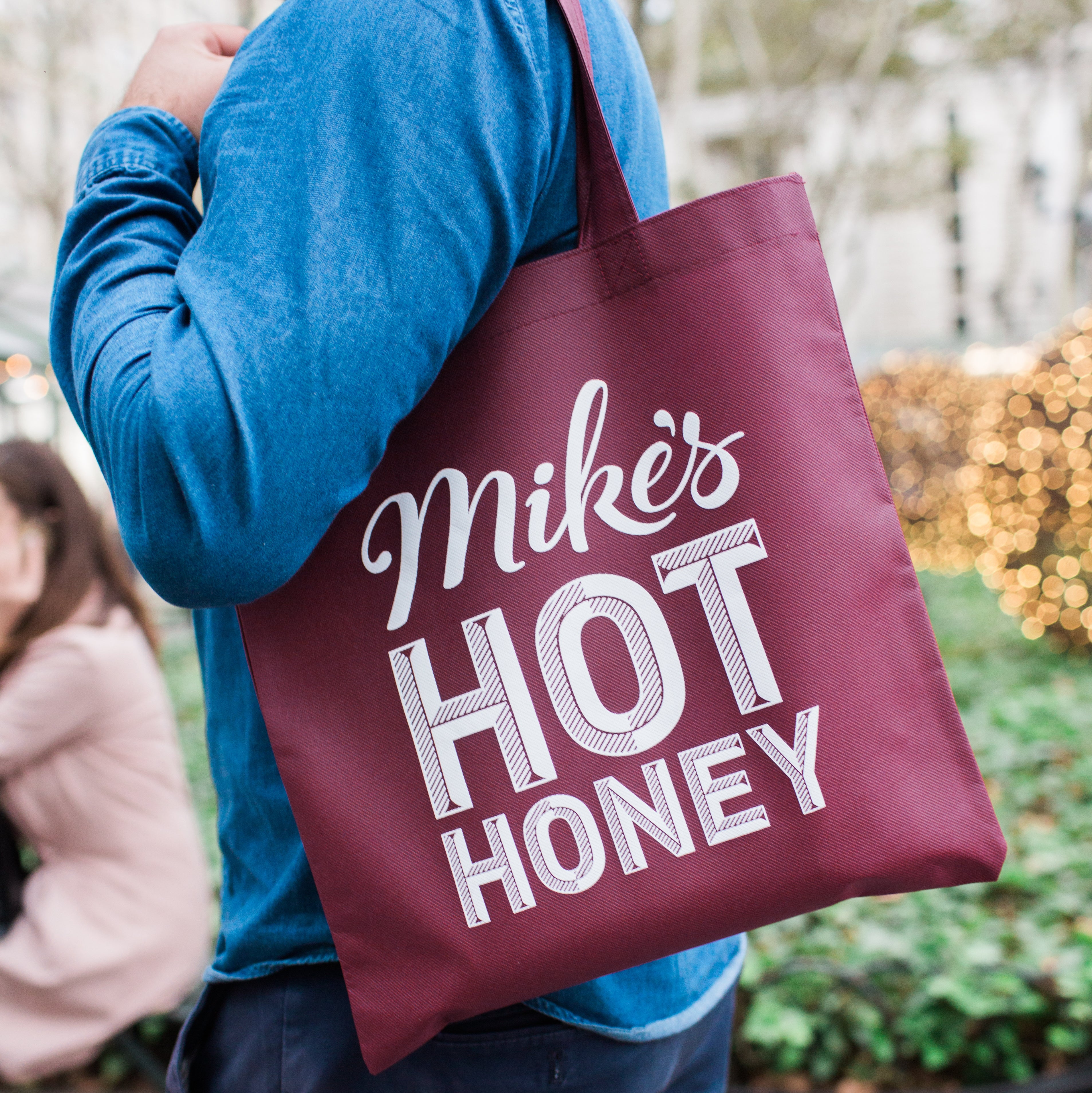 Honey Gift Set Tote Bag - With Recipe Book | Mike's Hot Honey