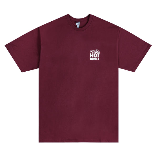 HONEY MI HONEY Tシャツ HONEY MI HONEY｜flower long t-shirt｜フラワーニットフラワーロングT