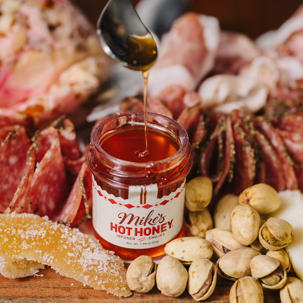 Honey Gift Set Tote Bag - With Recipe Book | Mike's Hot Honey